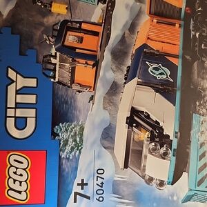 NEW. LEGO 60470 Explorer Train Set with Orange and Blue Brand New